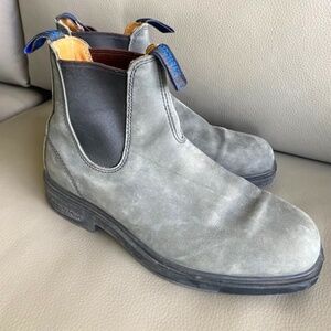 Blundstone AU 6.5 Winter Thermal Dress Chelsea boots rustic black sheep insoles
